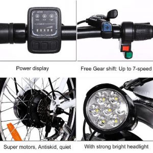 Ancheer Power Plus Folding Electric bike Review Ancheer Power Plus Electric Mountain Bike review