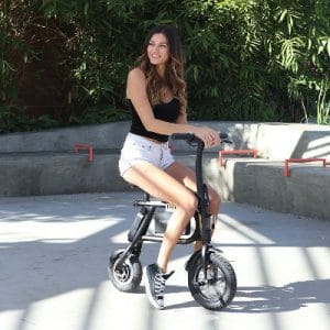 SWAGTRON SwagCycle E-Bike girl SWAGTRON SwagCycle E-Bike Review