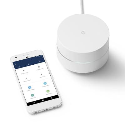 GOOGLE WI-FI SYSTEM ROUTER REVIEW with phone