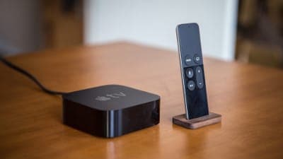 New Apple TV with remote