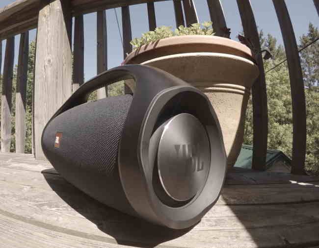 JBL Boombox upstairs deck JBL Boombox upstairs deck