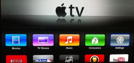 Apple TV Home Screen