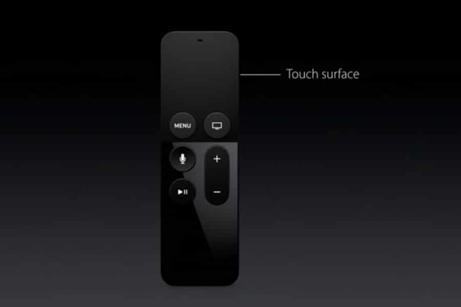 Apple Touch surface remote