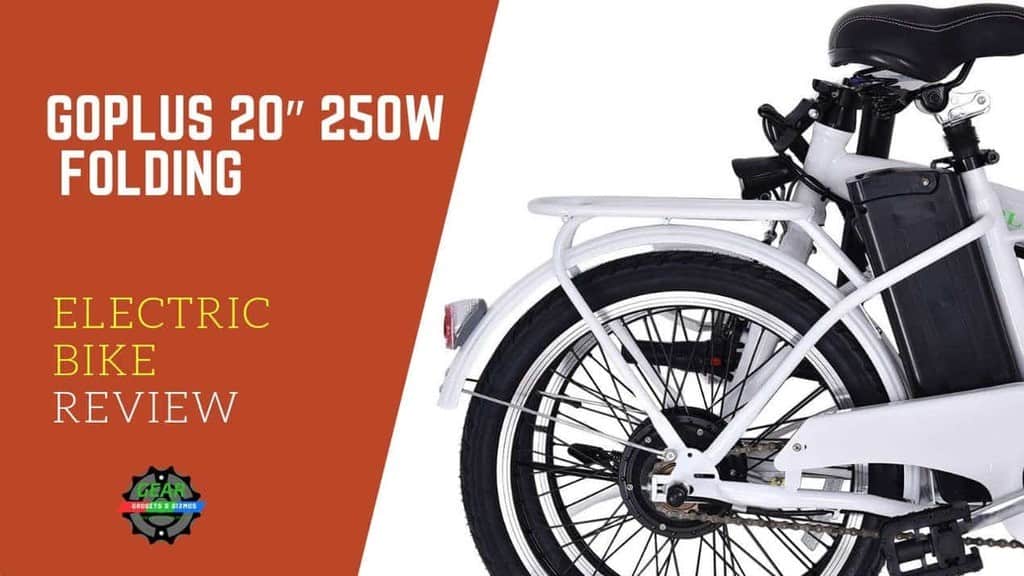 goplus folding electric bike