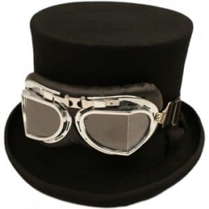 Steampunk Hat with Goggles