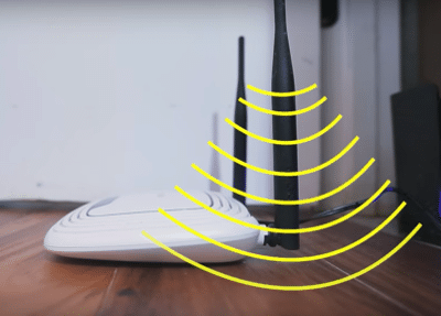 Wifi signal waves