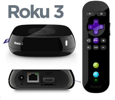 Roku 3 with remote