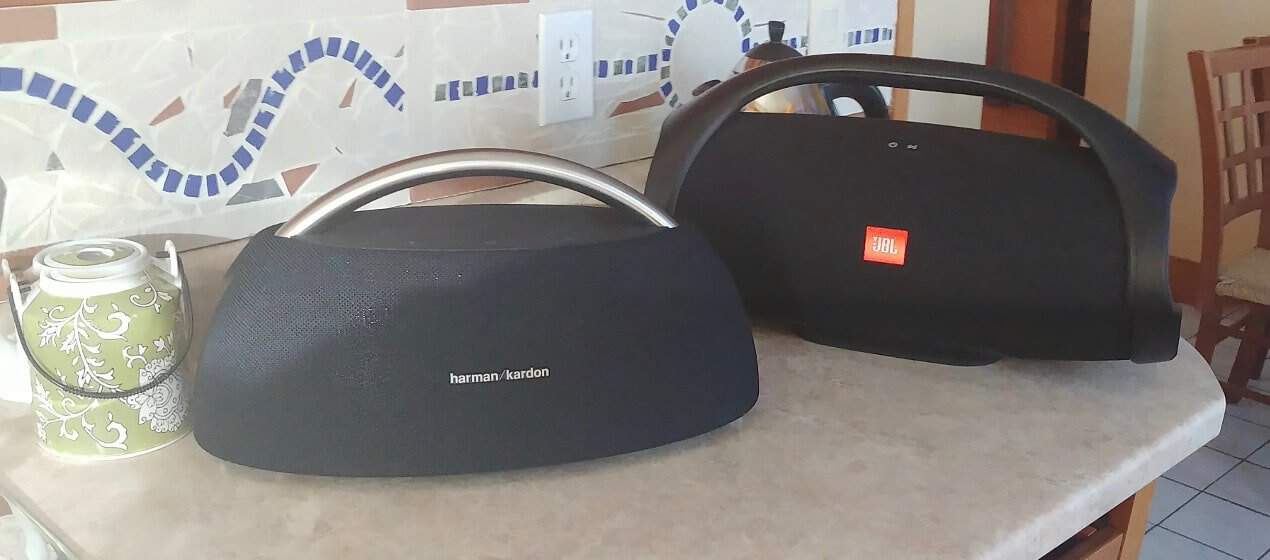 JBL Boombox Vs Harman Kardon Go+Play