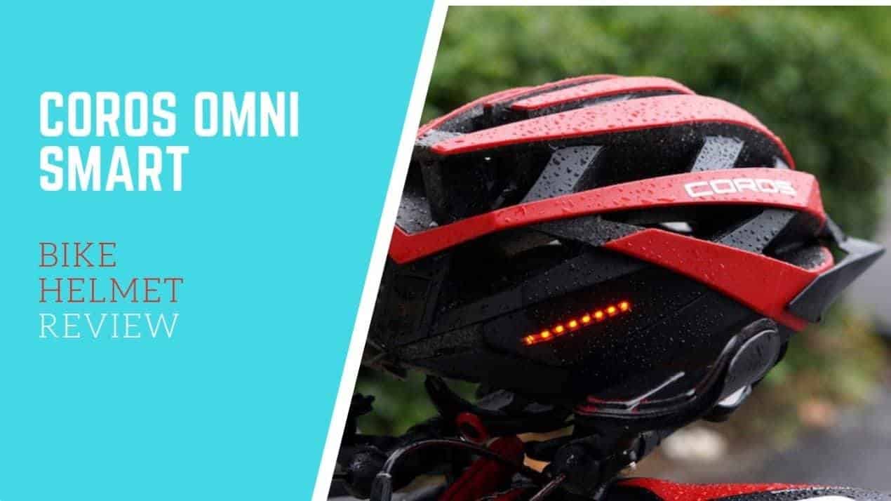 Coros OMNI Cycling Smart Helmet CPSC Matte Red Medium 