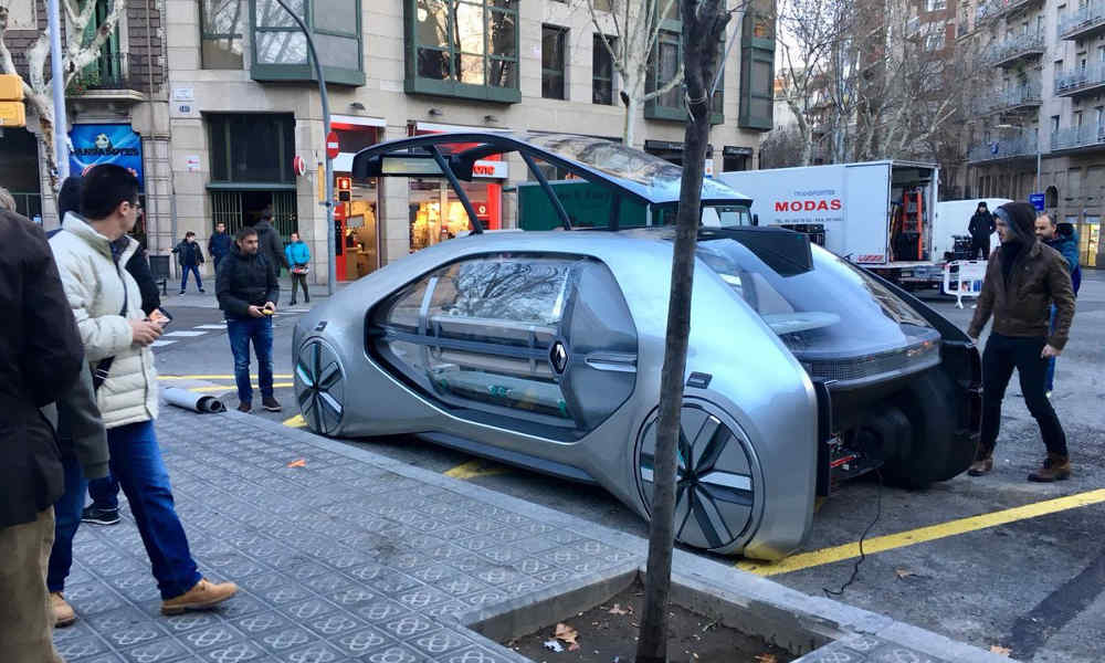 RENAULT EZ-GO CAR AUTONOMOUS ELECTRIC TAXI