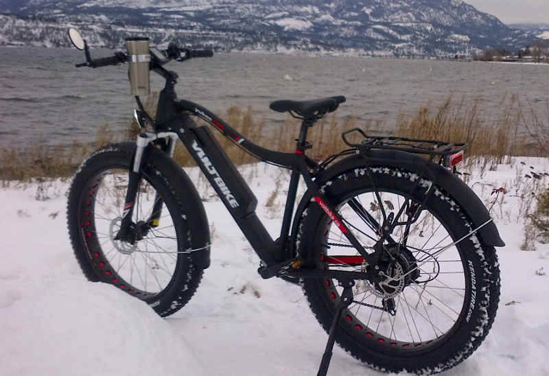 Voltbike Yukon in the snow