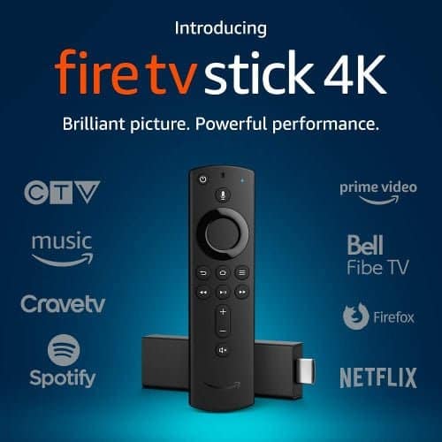 Amazon Fire TV 4k with Alexa remote