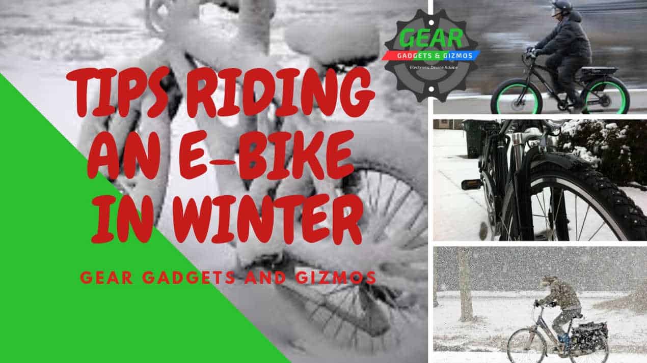 10 tips riding an E-bike in winter