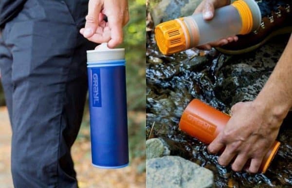 grayl ultralight purifier bottle