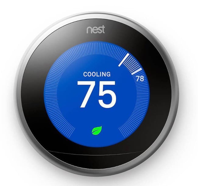 Nest smart Thermostat with google home