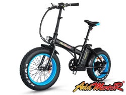 Addmotor Motan Folding Electric Bike 48V 500W Motor Ebike 20 Inch Electric Fat Tire Bicycle
