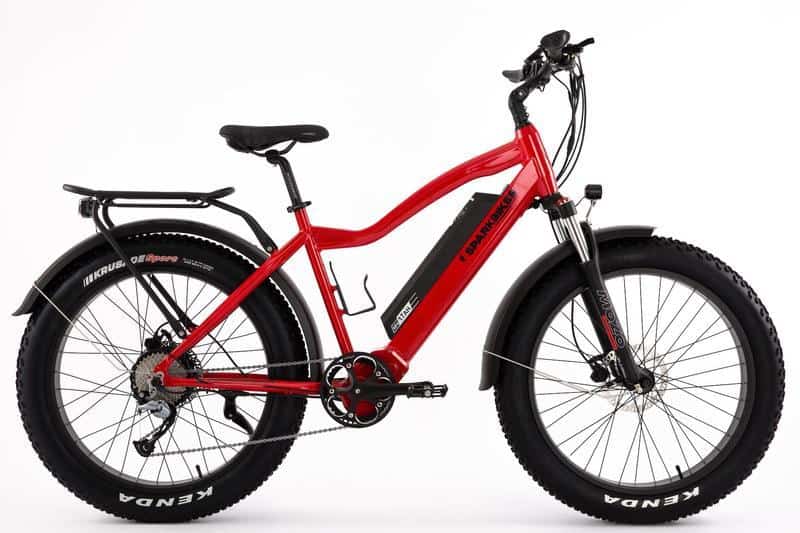 spark bike red