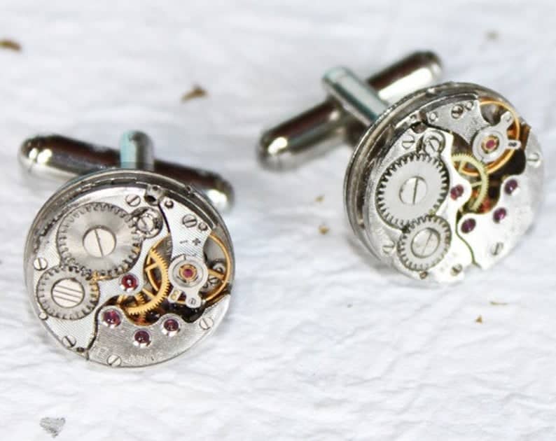 Steampunk Men's Cufflinks