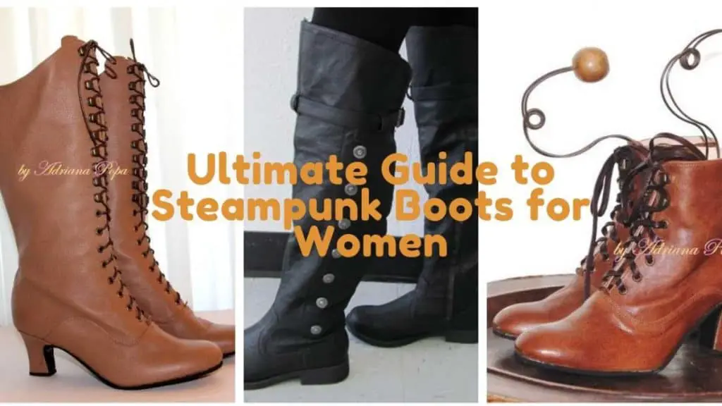 steampunk boots amazon