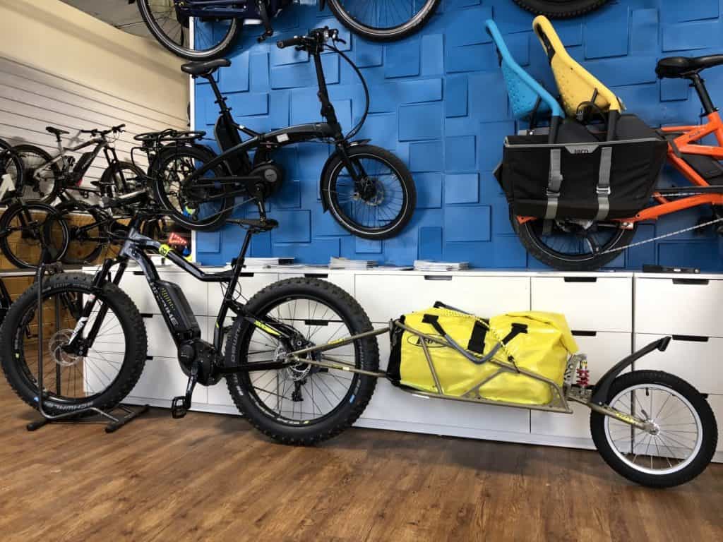 E-Bike with Trailer