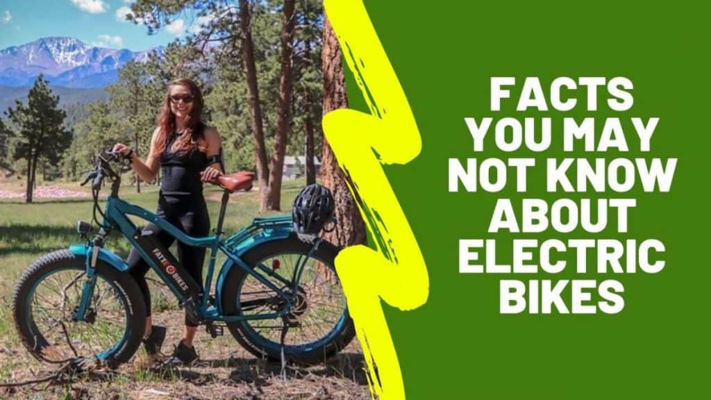 Electric Bike Facts You May Not Know Gear Gadgets and Gizmos
