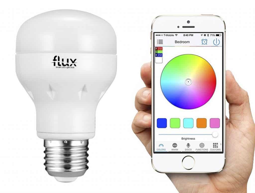 FLUX-WIFI-7502 smart bulb and app