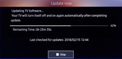 smart tv update