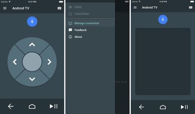android tv remote app