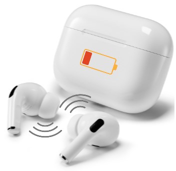 low battery airpods